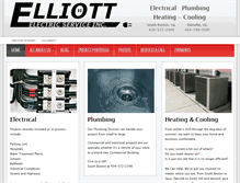 Tablet Screenshot of elliottelec.com